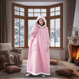 Pull Couverture avec capuche