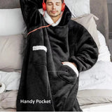 Pull Couverture avec capuche