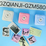 PeriPage A6 Mini Portable Thermal Printer Photo Pocket Label Sticker Printer Color Paper Roll 58mm Wireless Picture Print Maker