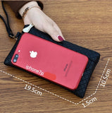 Portefeuille en relief pour femme