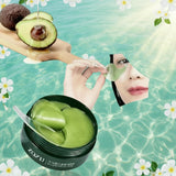 Masque pour Yeux Jelly moisturizing  - Avocado/Black Pear/Caviar