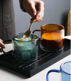 Verre multicolore transparent 